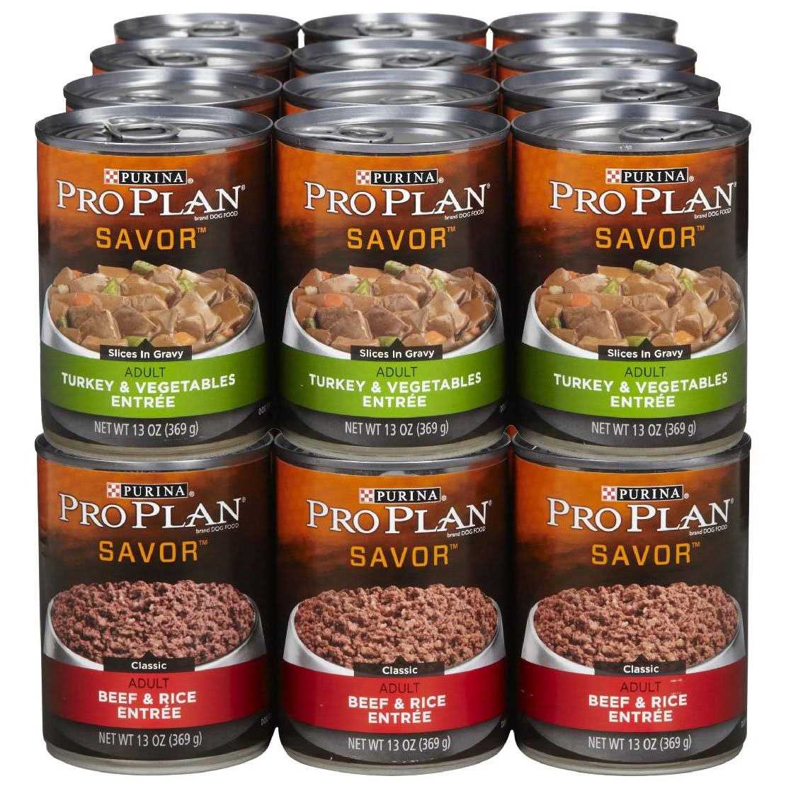 Purina Pro Plan High Protein Dog Food With Gravy, Turkey and Vegetables Entree - Healthber