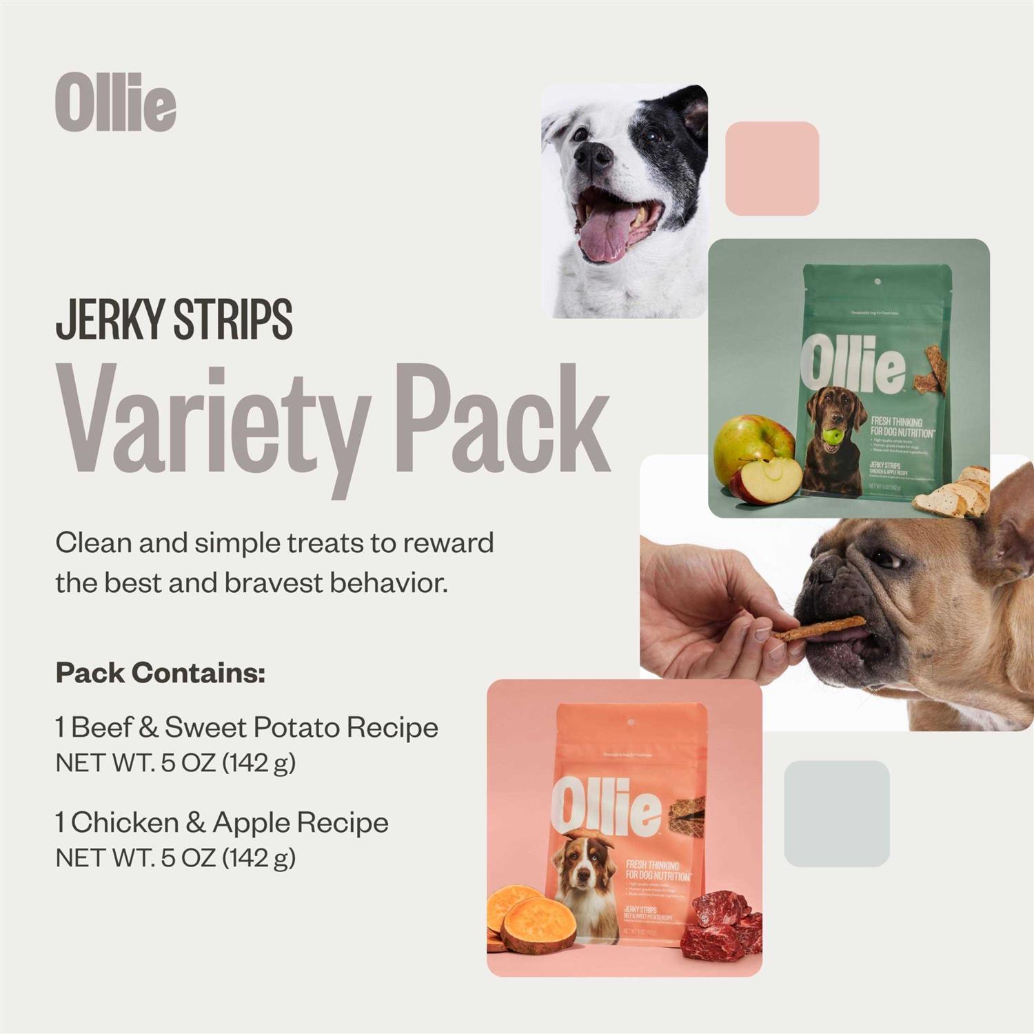 Ollie Beef and Sweet Potato Jerky Recipe Dog Treats Dog Jerky Treats All Natural - Healthber