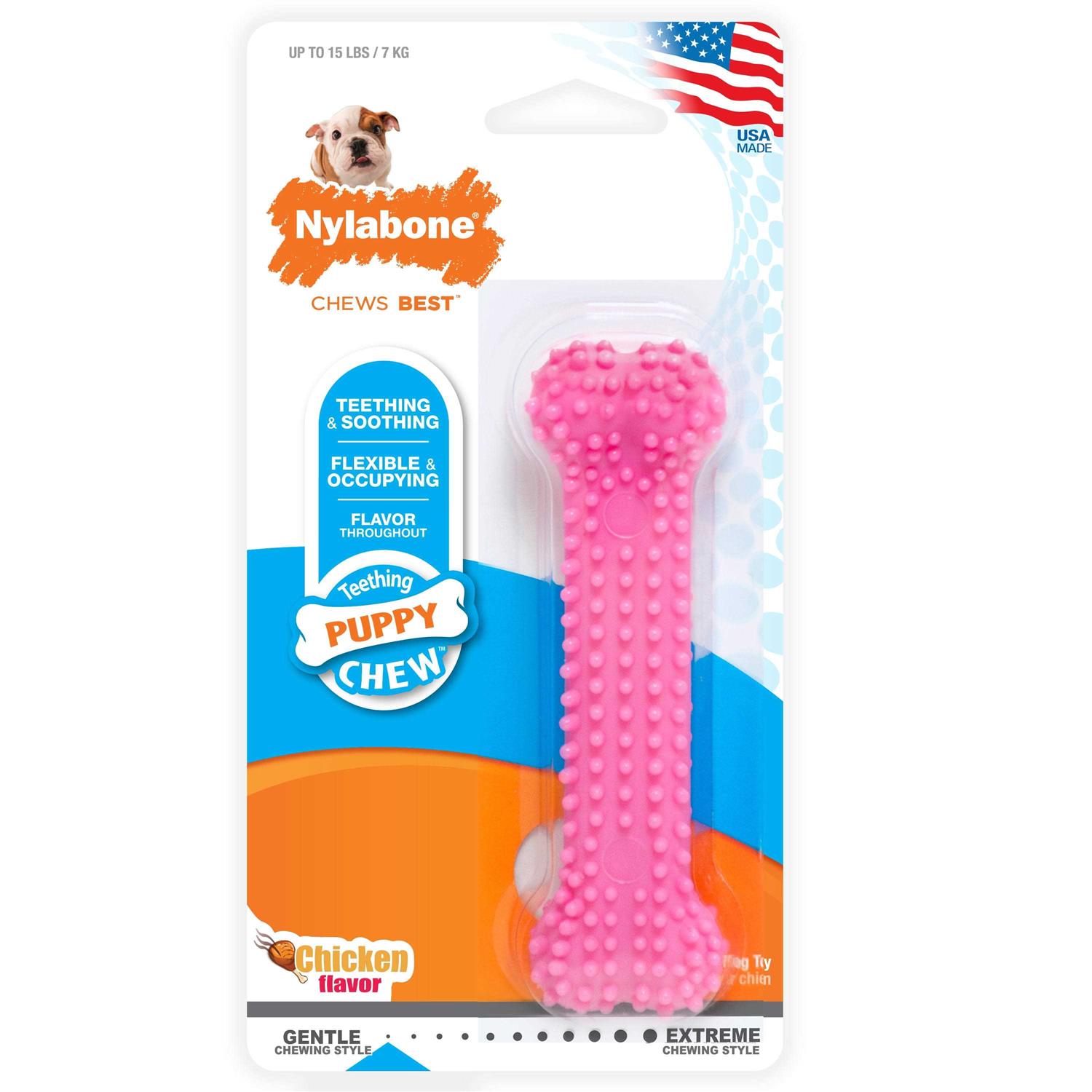 Nylabone Puppy Dental Chew Toy - Healthber