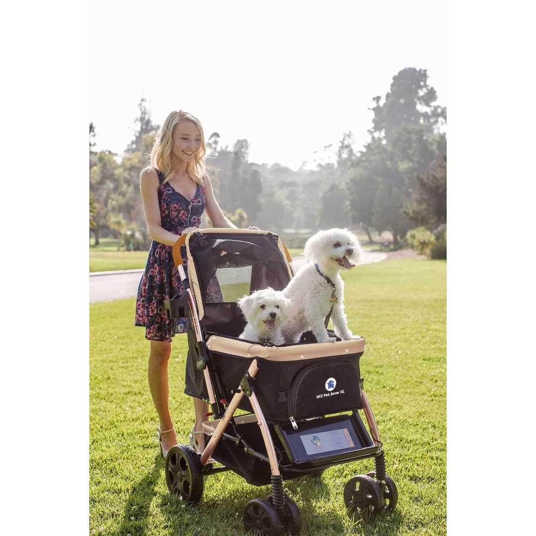 Pet Rover Extra Long Premium Pet Stroller - Healthber