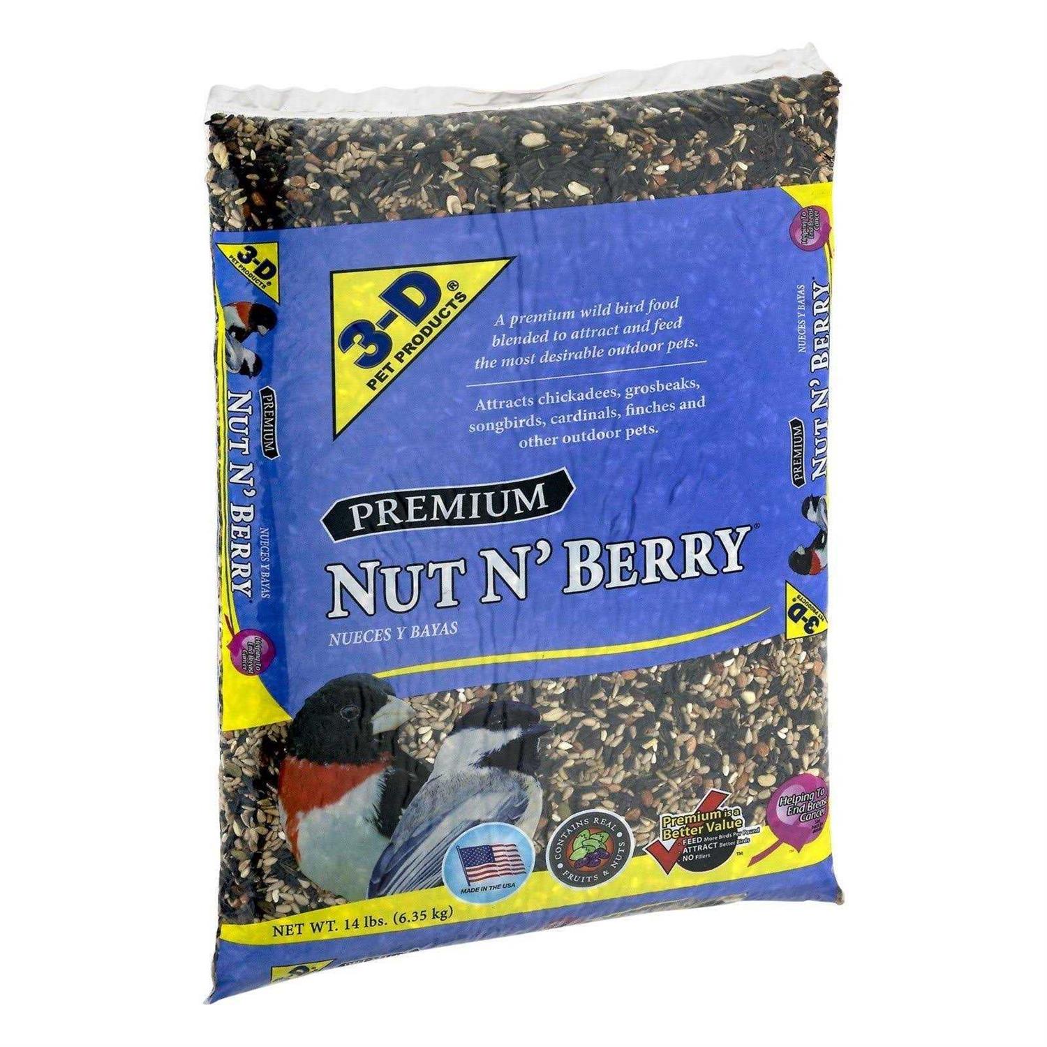 3-d Pet Products Nut & Berry Bird - Healthber