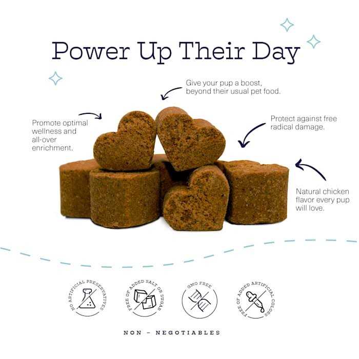 Moe’s Healthy Pets Multi-Plus Bites Dog Supplement - Healthber