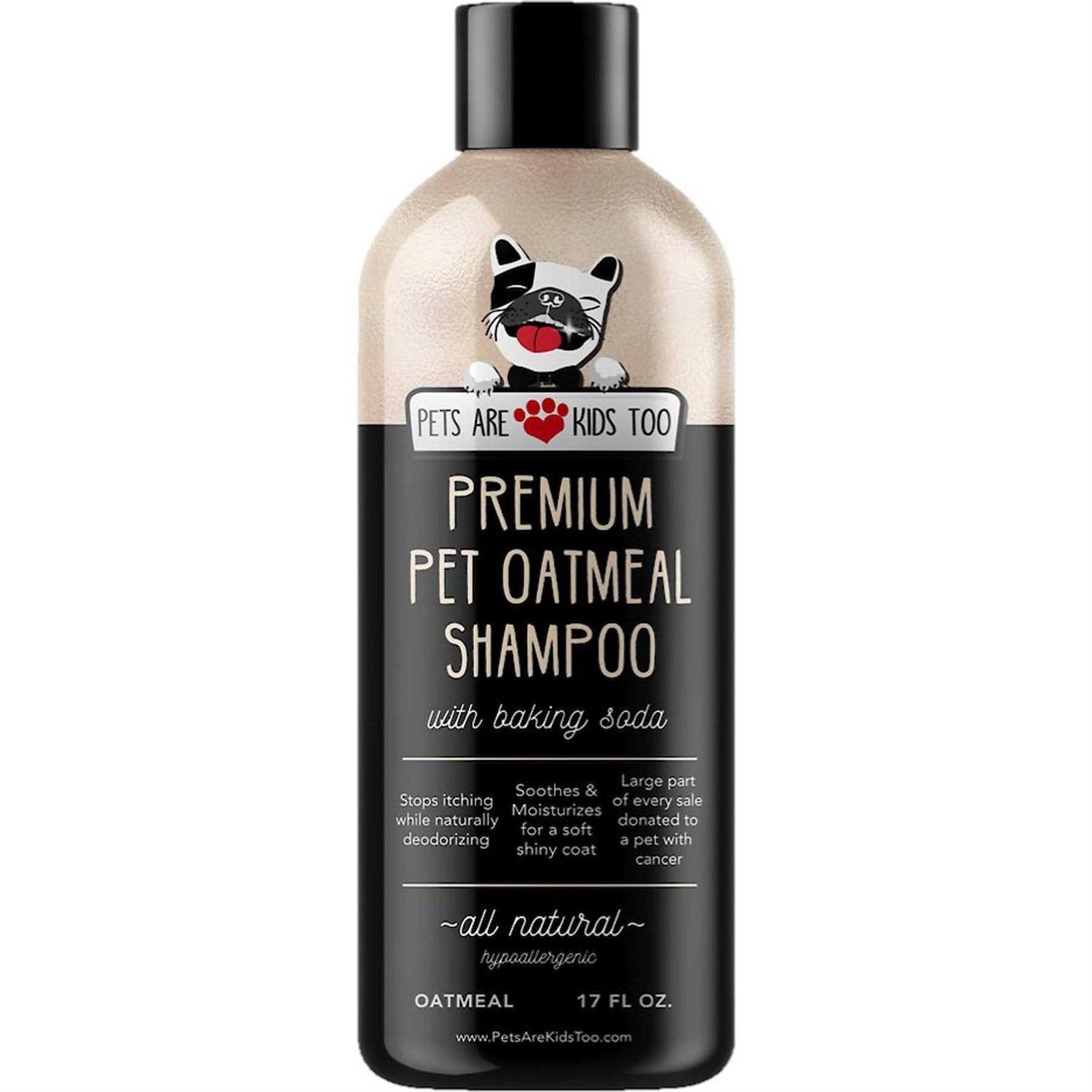 Pets Are Kids Too Pet Oatmeal Anti-Itch Shampoo & Conditioner In One! Smelly Puppy Dog & Cat Wash! Relief for Allergies - Healthber