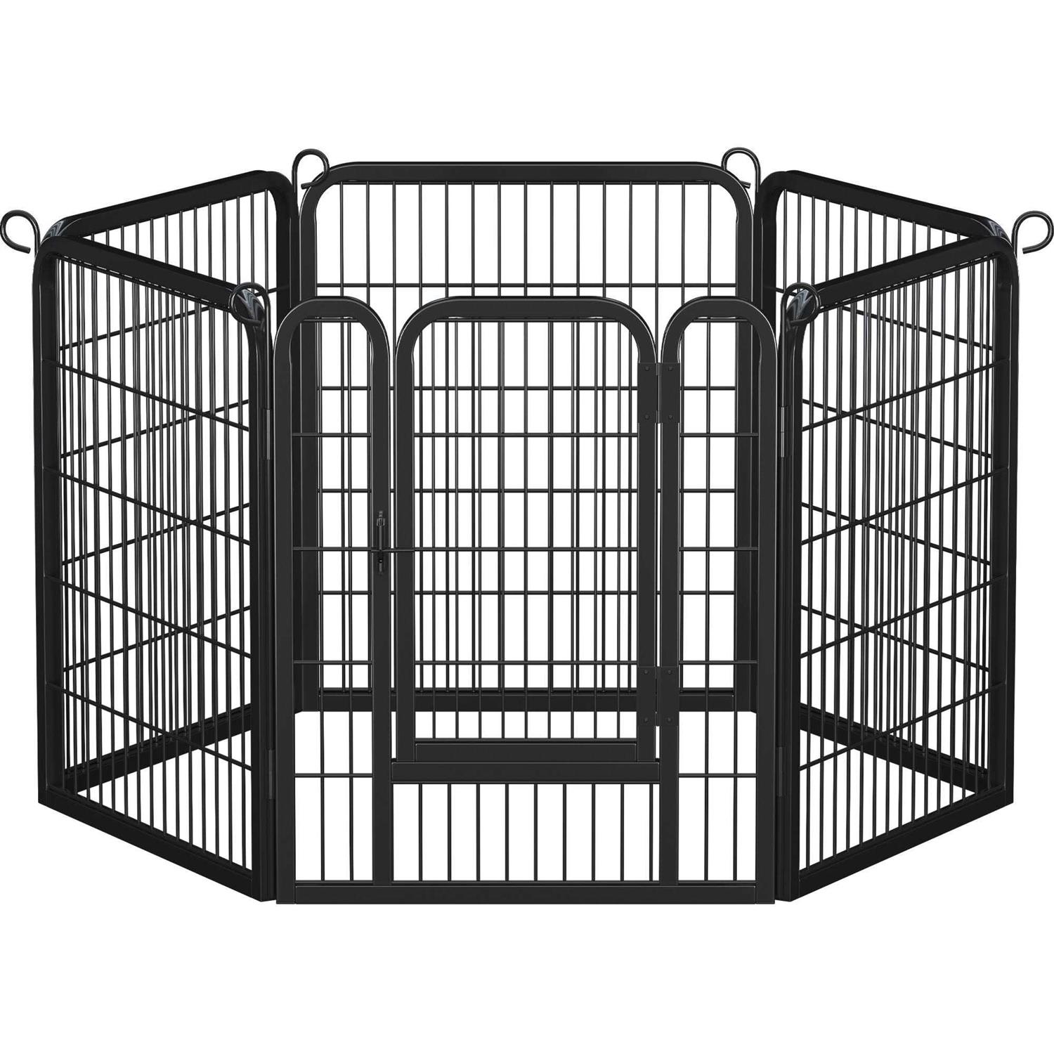 Yaheetech Panels Metal Dog Playpen - Healthber