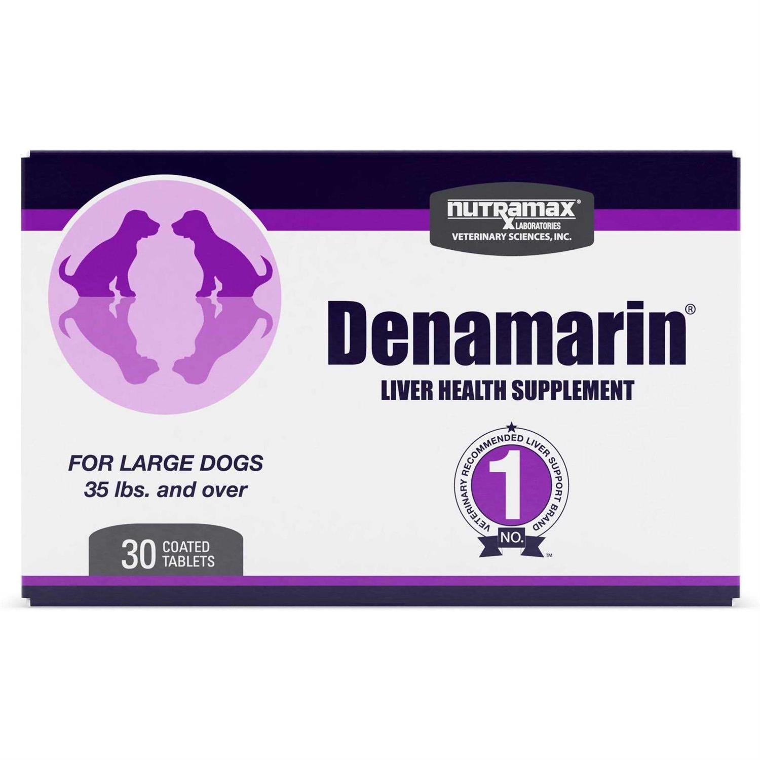 Nutramax Denamarin for Liver Health Tablets for Large Dogs - Healthber