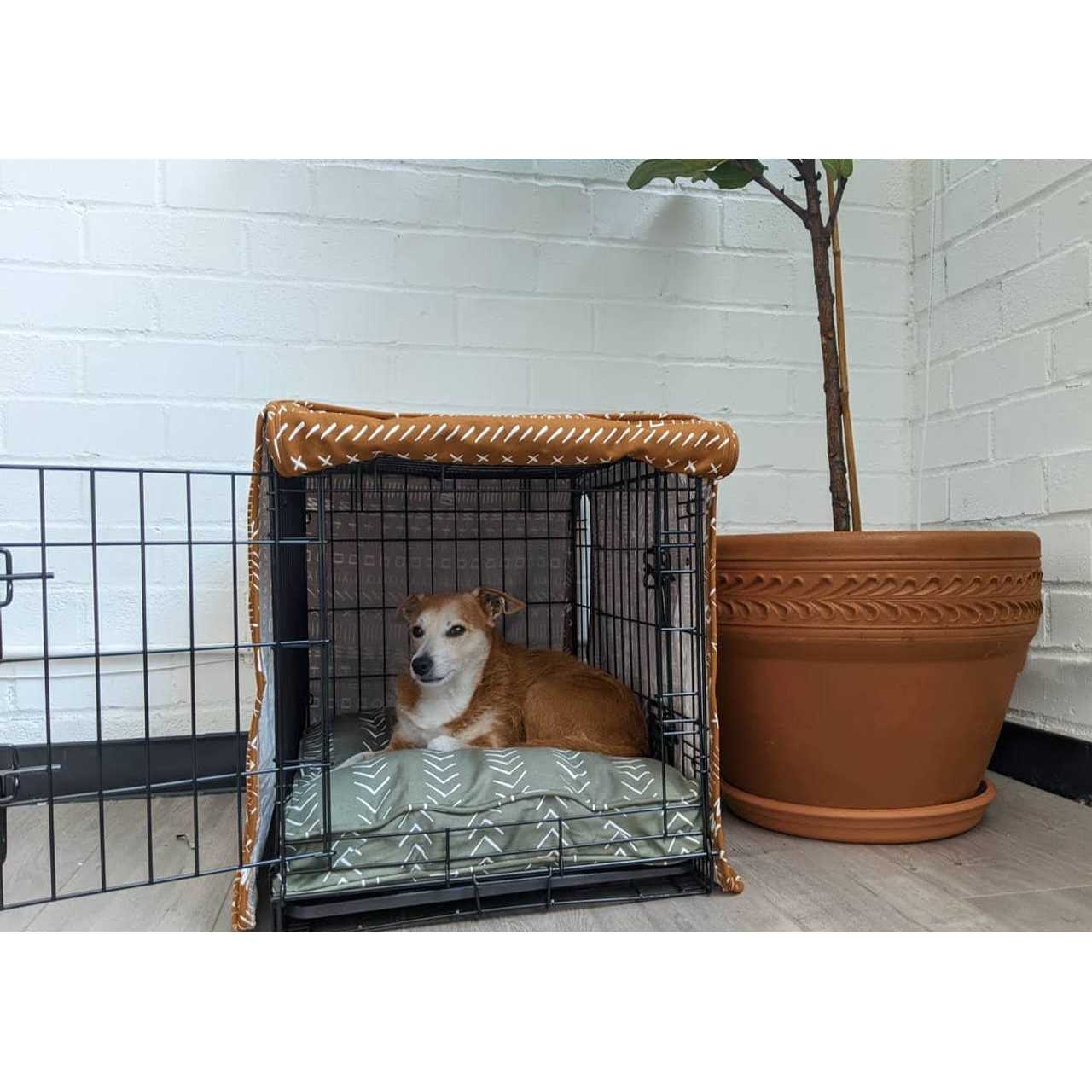 Molly Mutt Wool-Filled Dog Crate Pad - Healthber