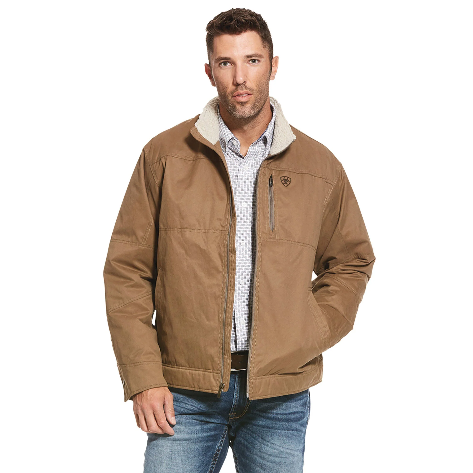 Ariat Men's Grizzly Canvas Insulated Jacket - Healthber