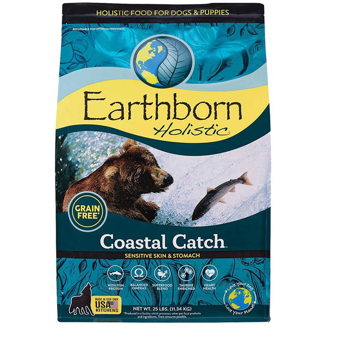 Earthborn Holistic Coastal Catch Grain Free Dog Food - Healthber