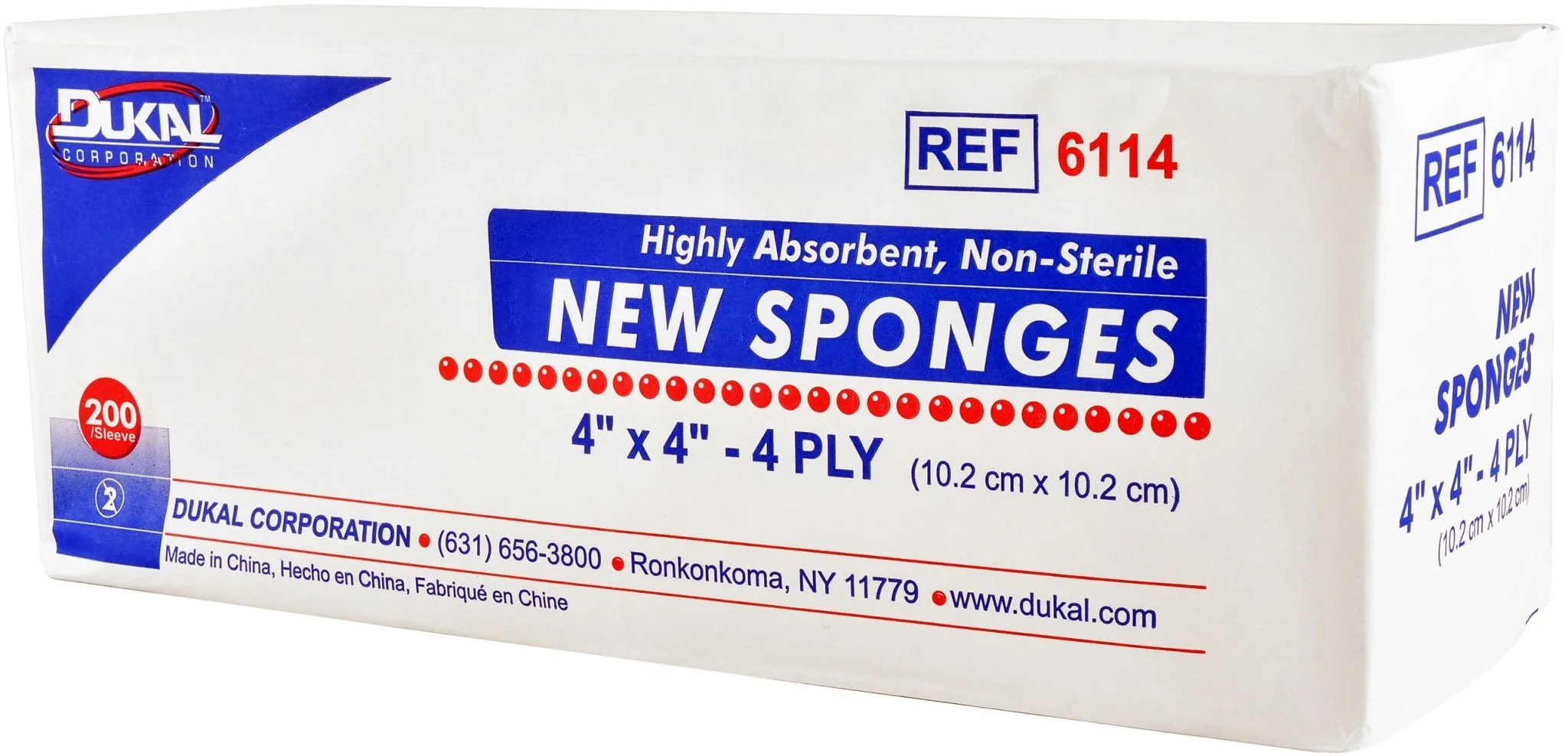 Gauze Sponges (Non Sterile) 4
