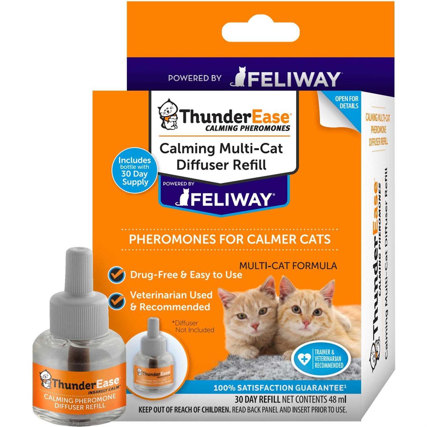 ThunderEase Calming Diffuser Refill Cat - Healthber