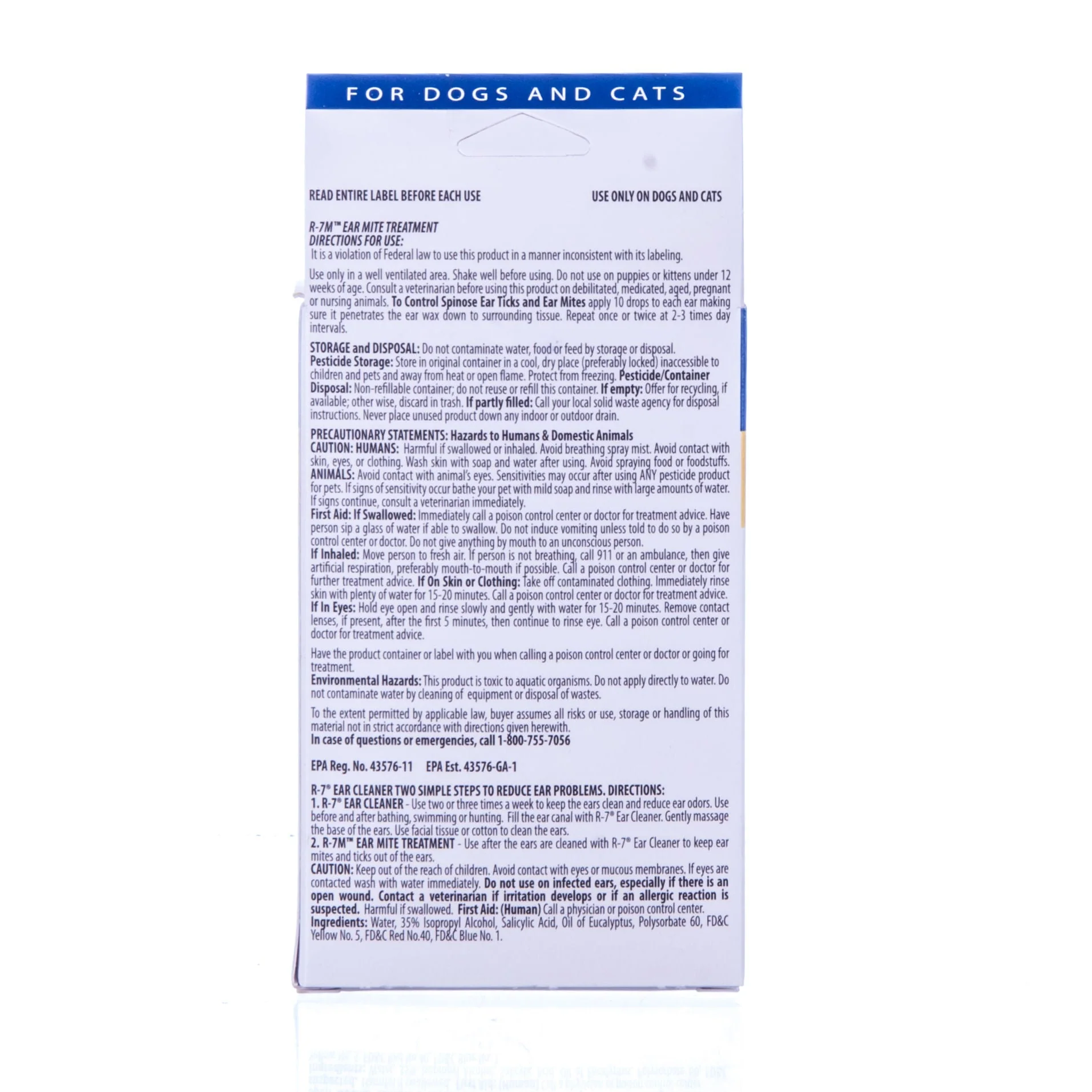 R-7M Ear Mite Treatment Kit - Healthber