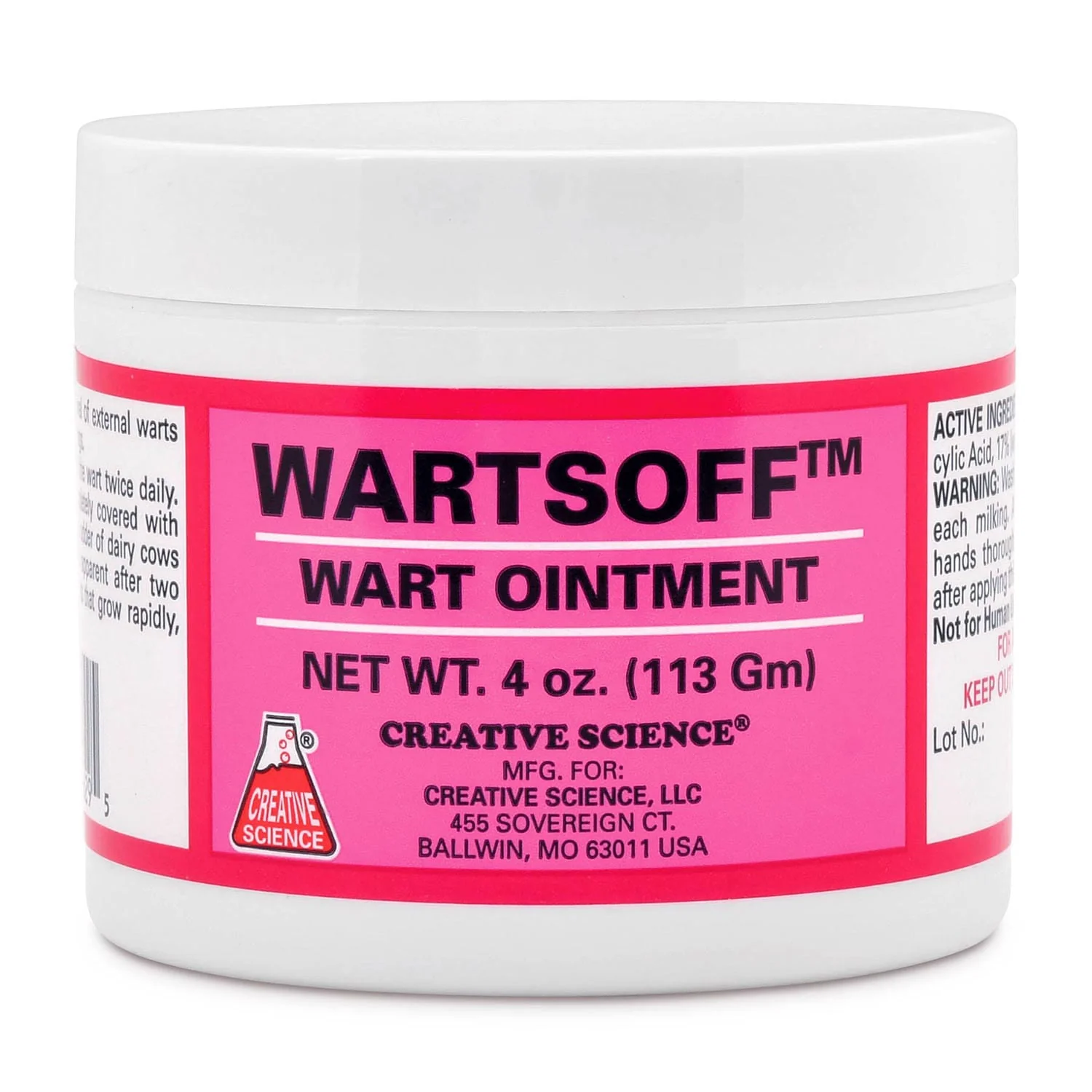 WARTSOFF Veterinary Wart Ointment, 4 oz - Healthber