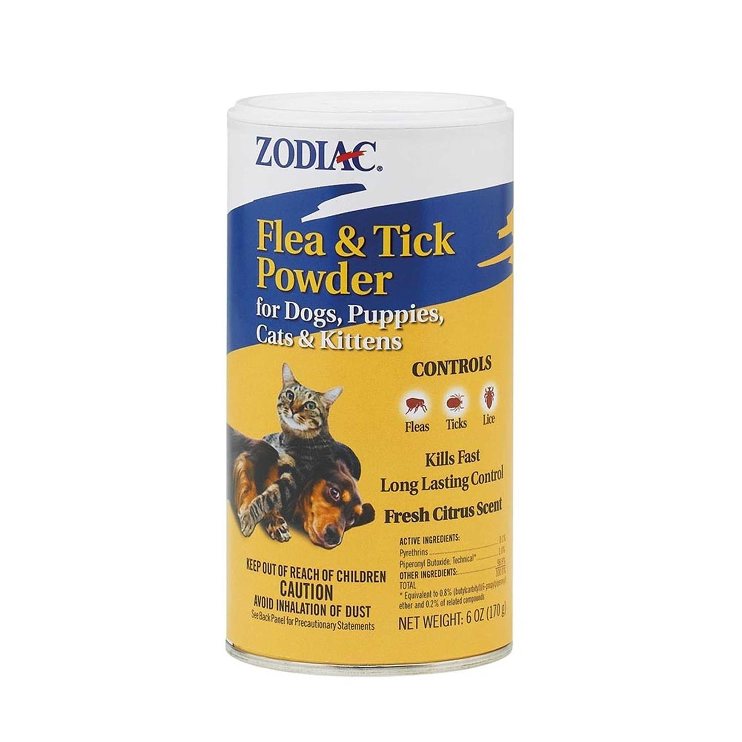Zodiac Flea & Tick Powder for Dogs - Healthber