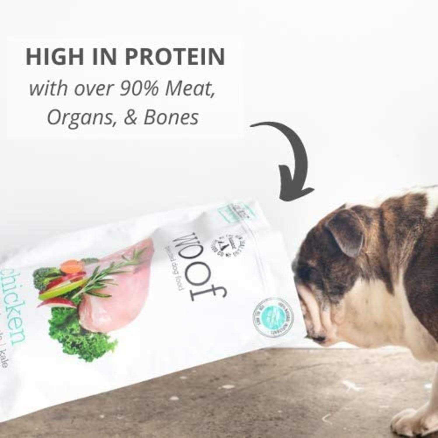 New Zealand Natural Pet Food Woof Chicken Freeze-Dried Dog Food - Healthber