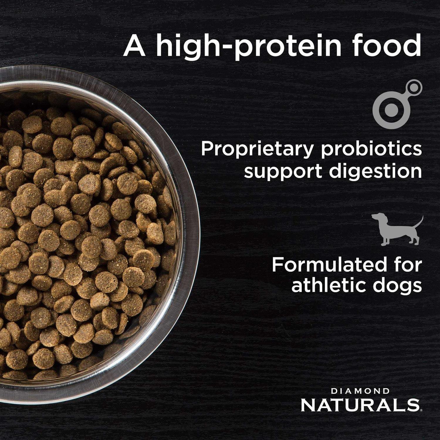 Diamond Naturals Extreme Athlete Dry Dog Food - Healthber