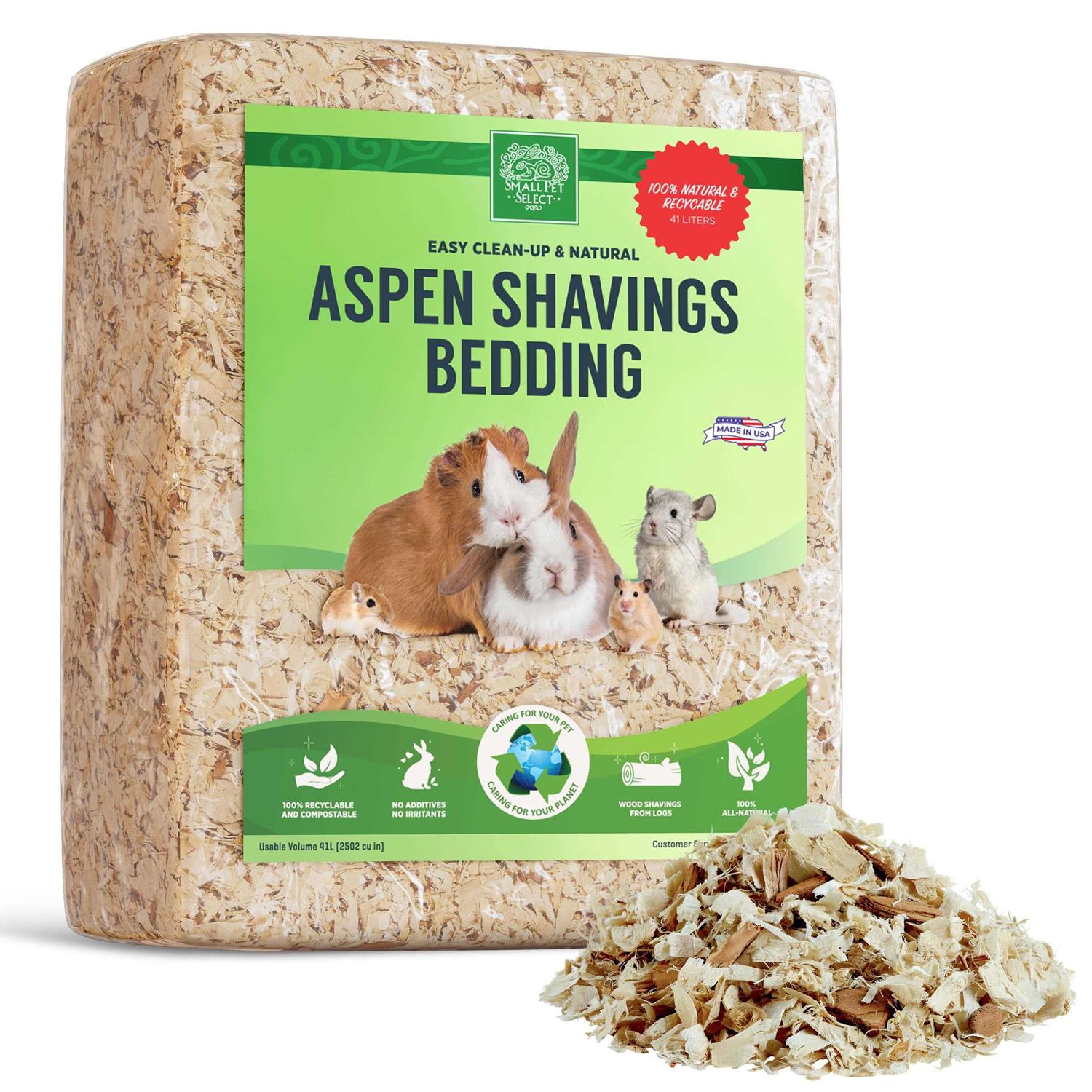 Small Pet Select Aspen Bedding - Healthber