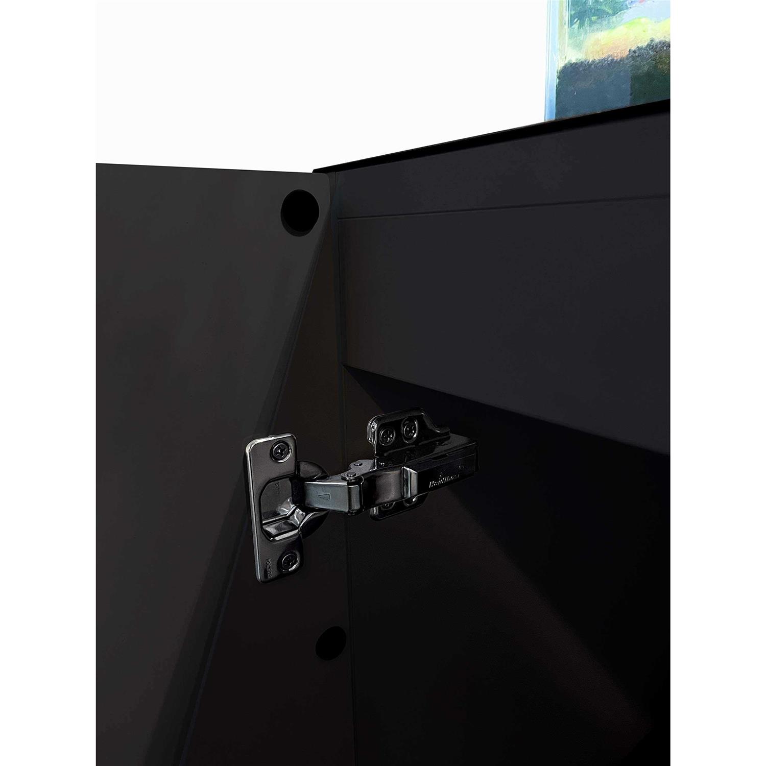 LANDEN Aquarium Stand and cabinet, for up Tank,Fish Tank, Nano Foam Leveling Mat Included, contemporary and Simple Design - Healthber