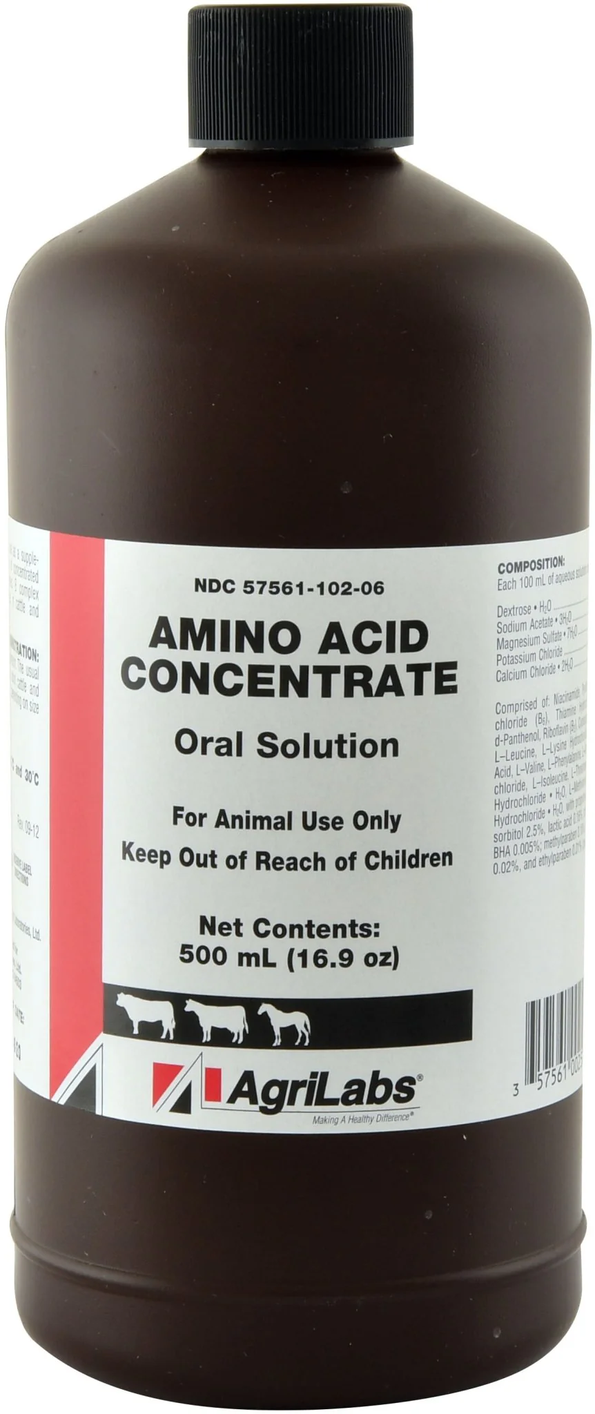 Amino Acid Concentrate, 500 mL - Healthber