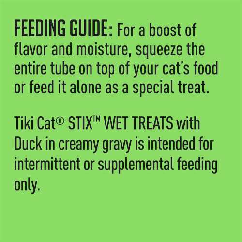 Tiki Cat Stix Duck Wet Cat Treat - Healthber