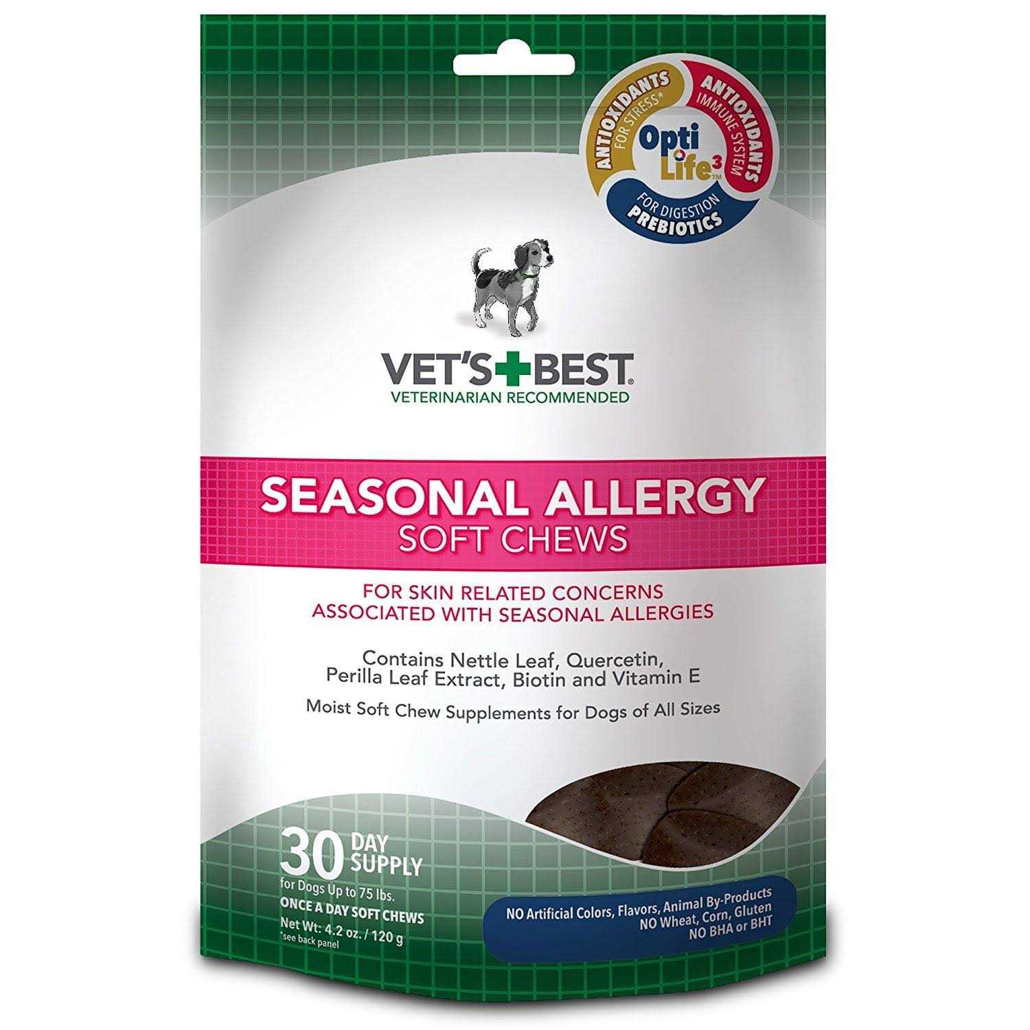 Vet’s Best Seasonal Allergy Support Supplement - Healthber