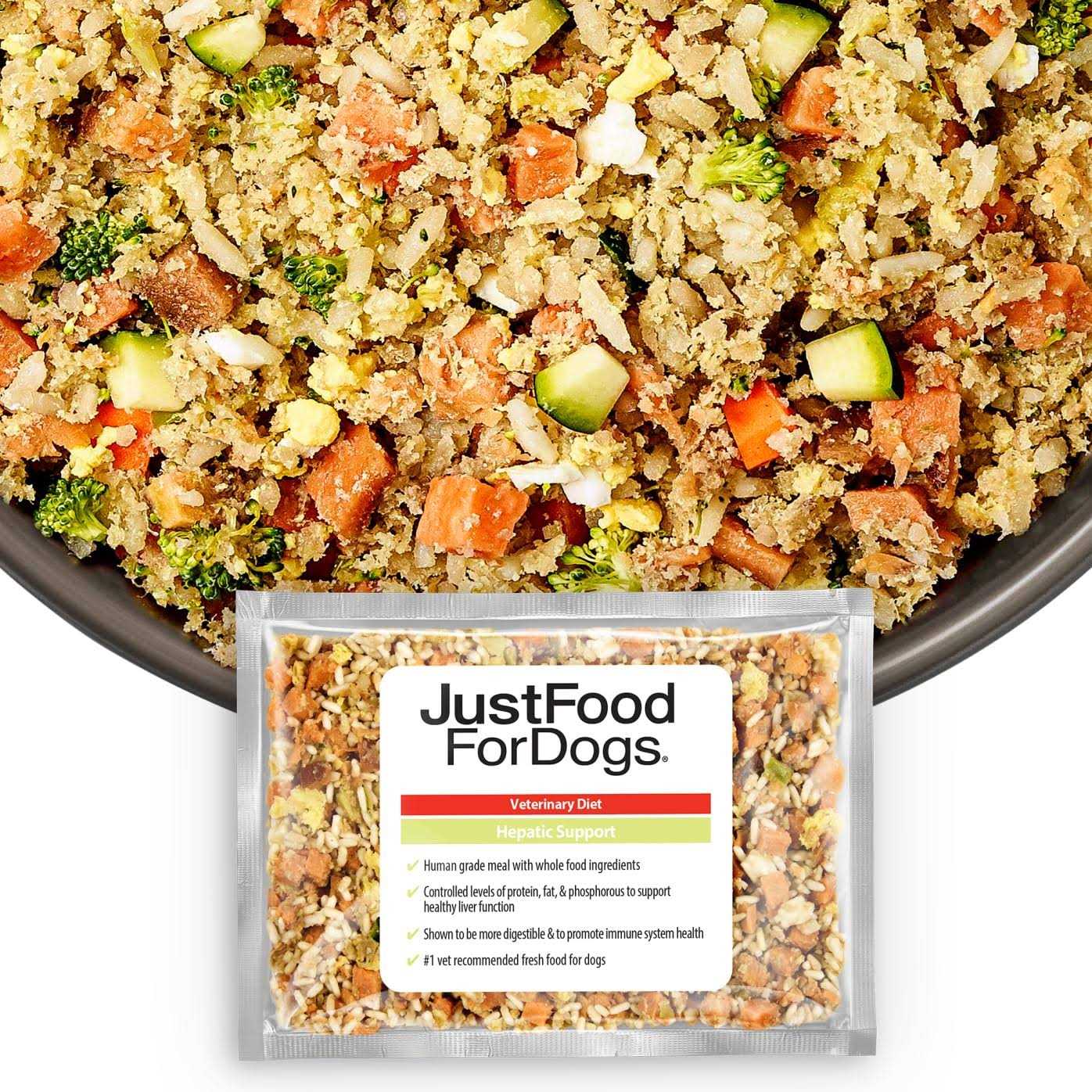JustFoodForDogs Frozen Fresh Dog Food for Liver Health - Healthber