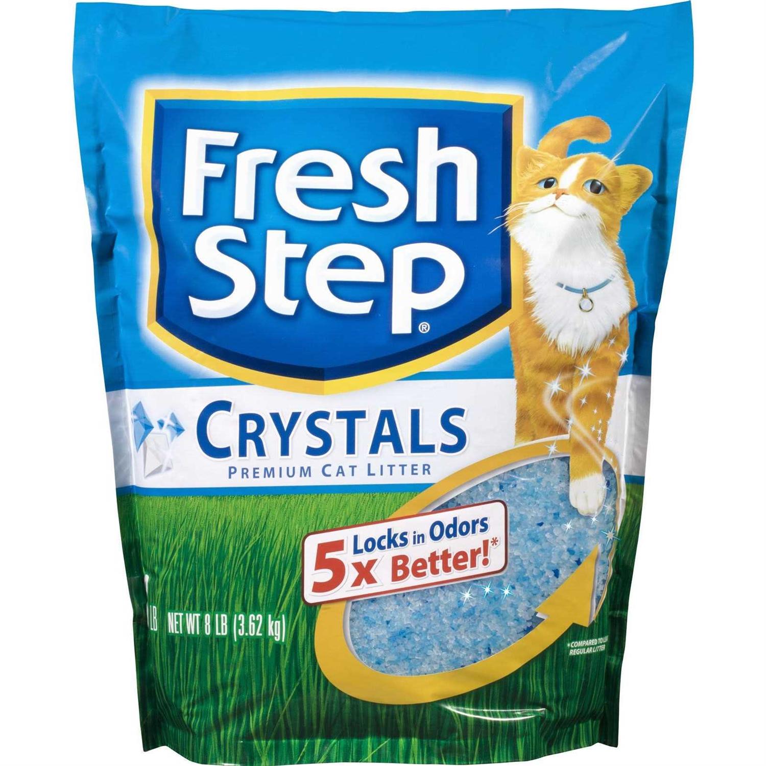 Fresh Step Crystals Premium Cat Litter - Healthber