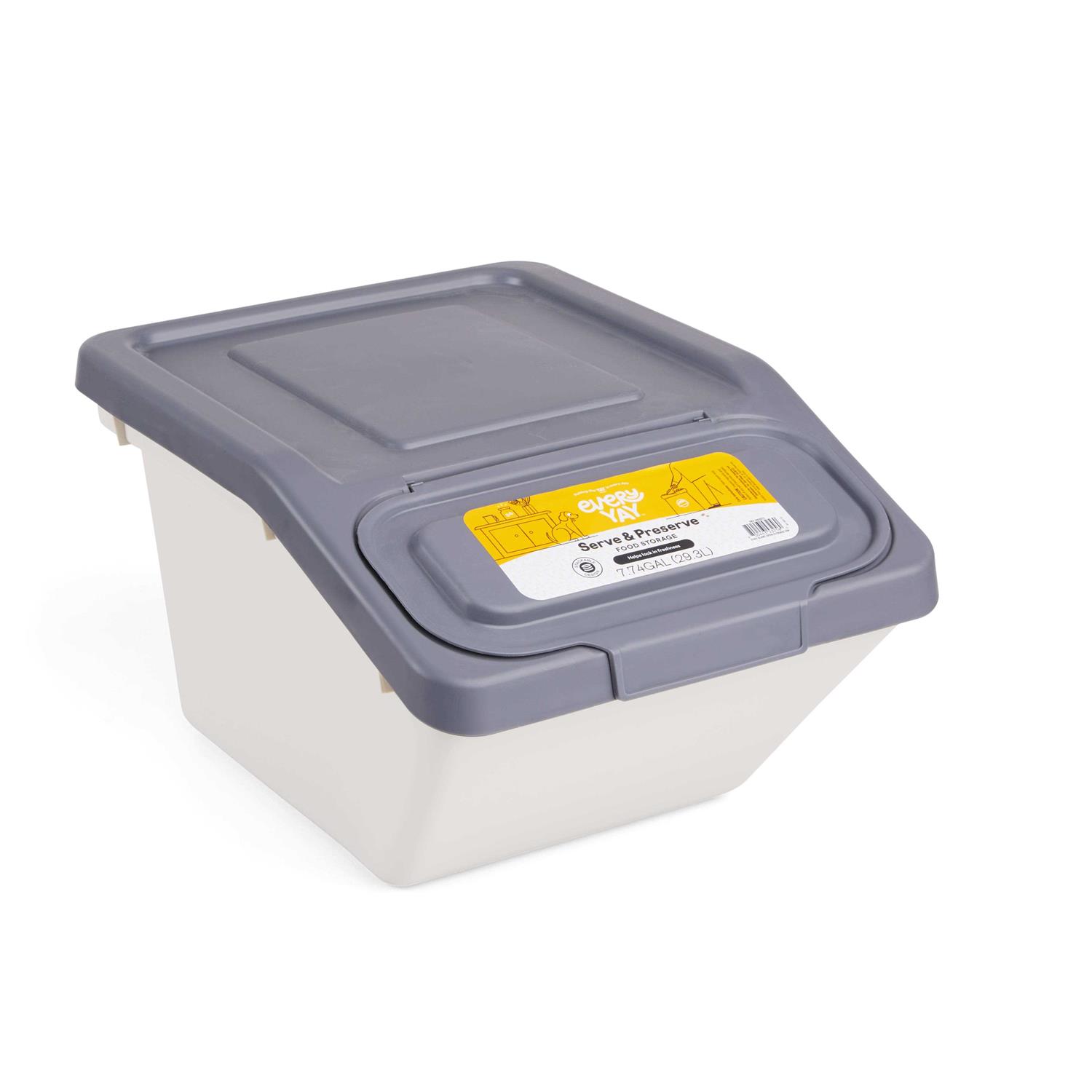 EveryYay Slant Open Storage Container for Dogs - Healthber