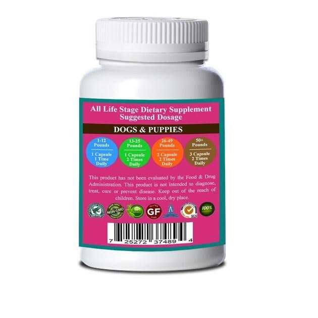 Organic Pet Systems Yeast Release Max Capsules* Master Blend Candida Yeast Defense* For Dogs And Cats* - Healthber