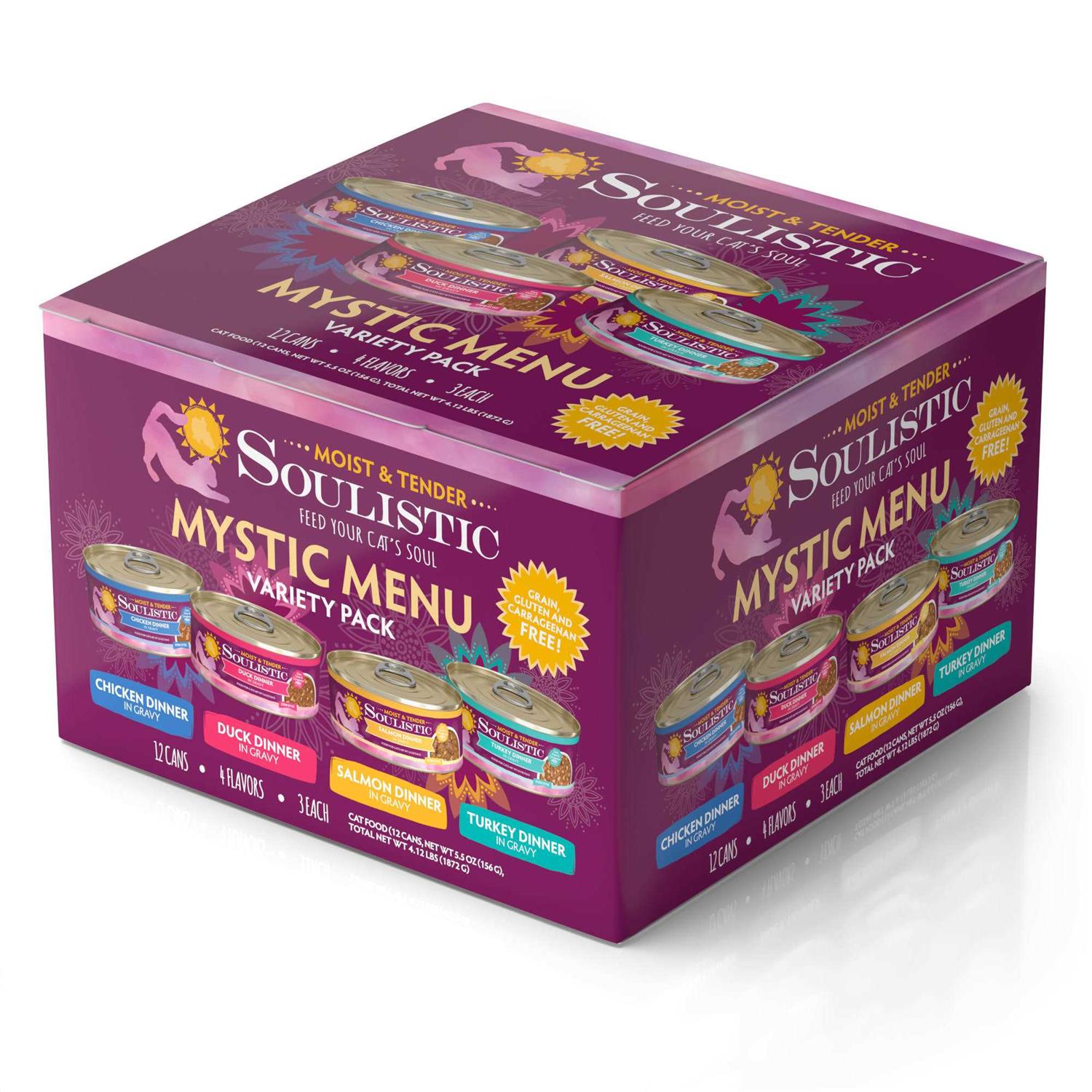 Soulistic Mystic Menu Moist & Tender Cat Food - Healthber