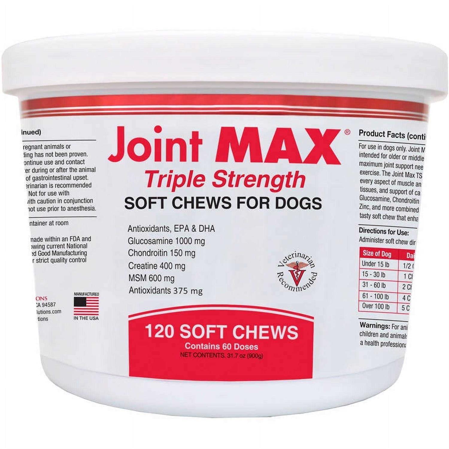 Joint MAX Triple Strength Soft Chews - Healthber