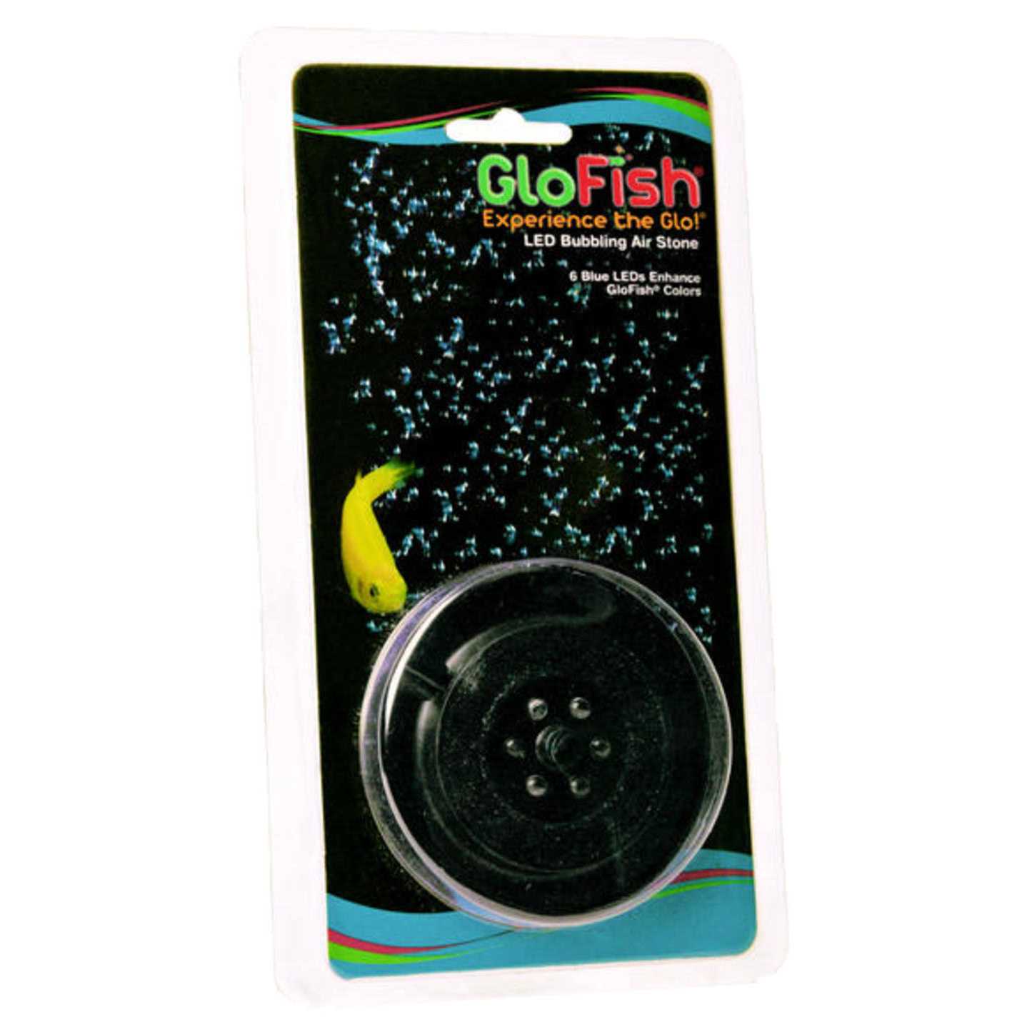 GloFish Blue LED Bubbler Air Stone - Healthber