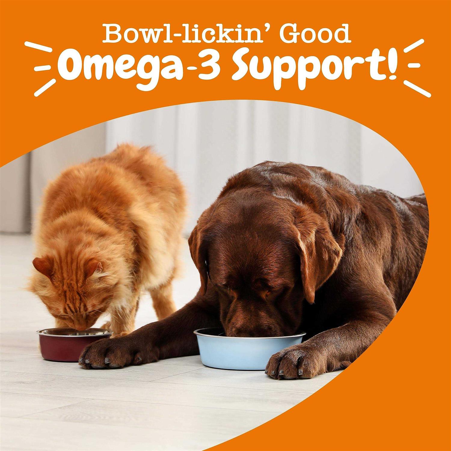Zesty Paws Wild Alaskan Fish Oil for Dogs & Cats Pollock & Salmon Oil Blend - Healthber