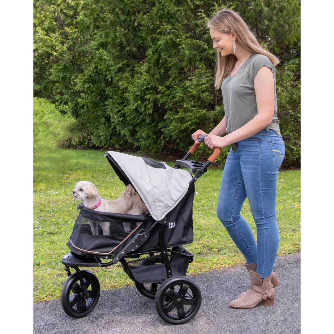 Pet Gear AT3 No-Zip Pet Stroller - Healthber