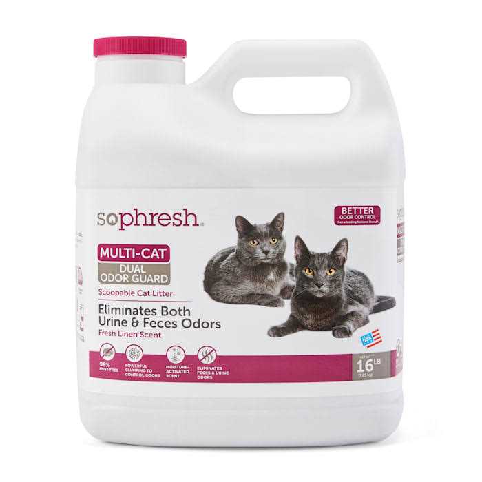 So Phresh Dual Odor Guard Scoopable Cat Litter - Healthber