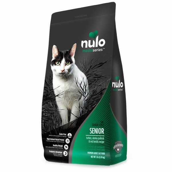 Nulo MedalSeries Adult Dry Cat Food Grain Free, Turkey and Polluck - Healthber