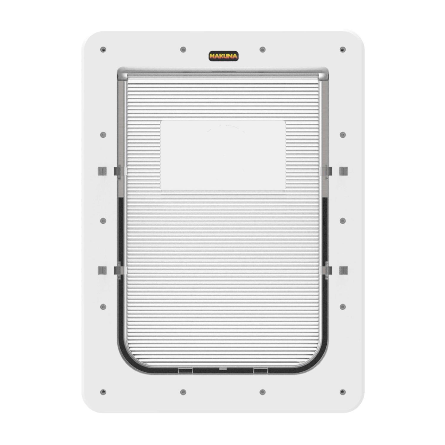 Hakuna Pets White Super Tough Pet Door - Healthber