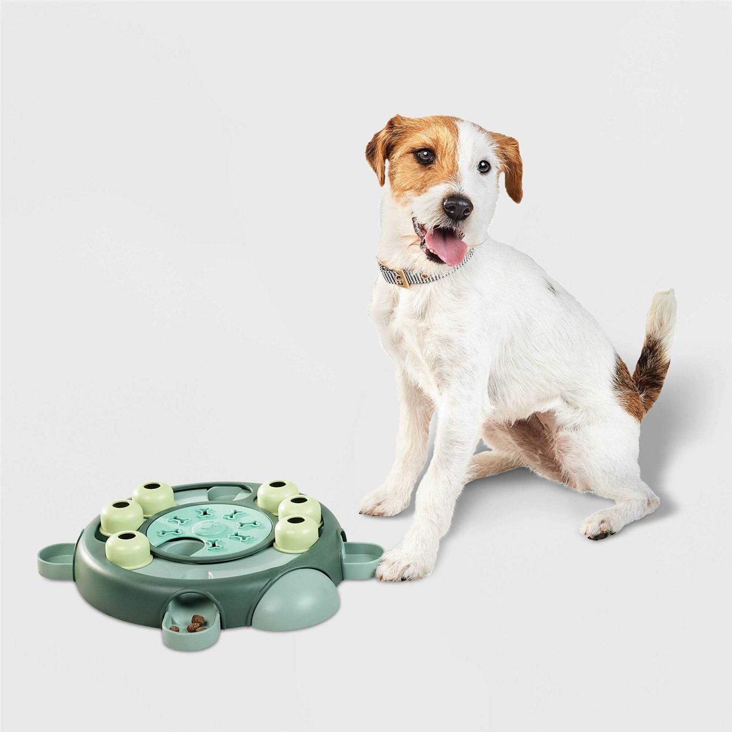 Boots & Barkley Turtle Puzzle Dog Toy - Healthber