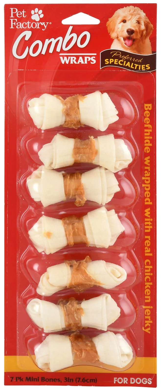 Beefhide with Chicken Combo Wraps Dog Chews - Healthber