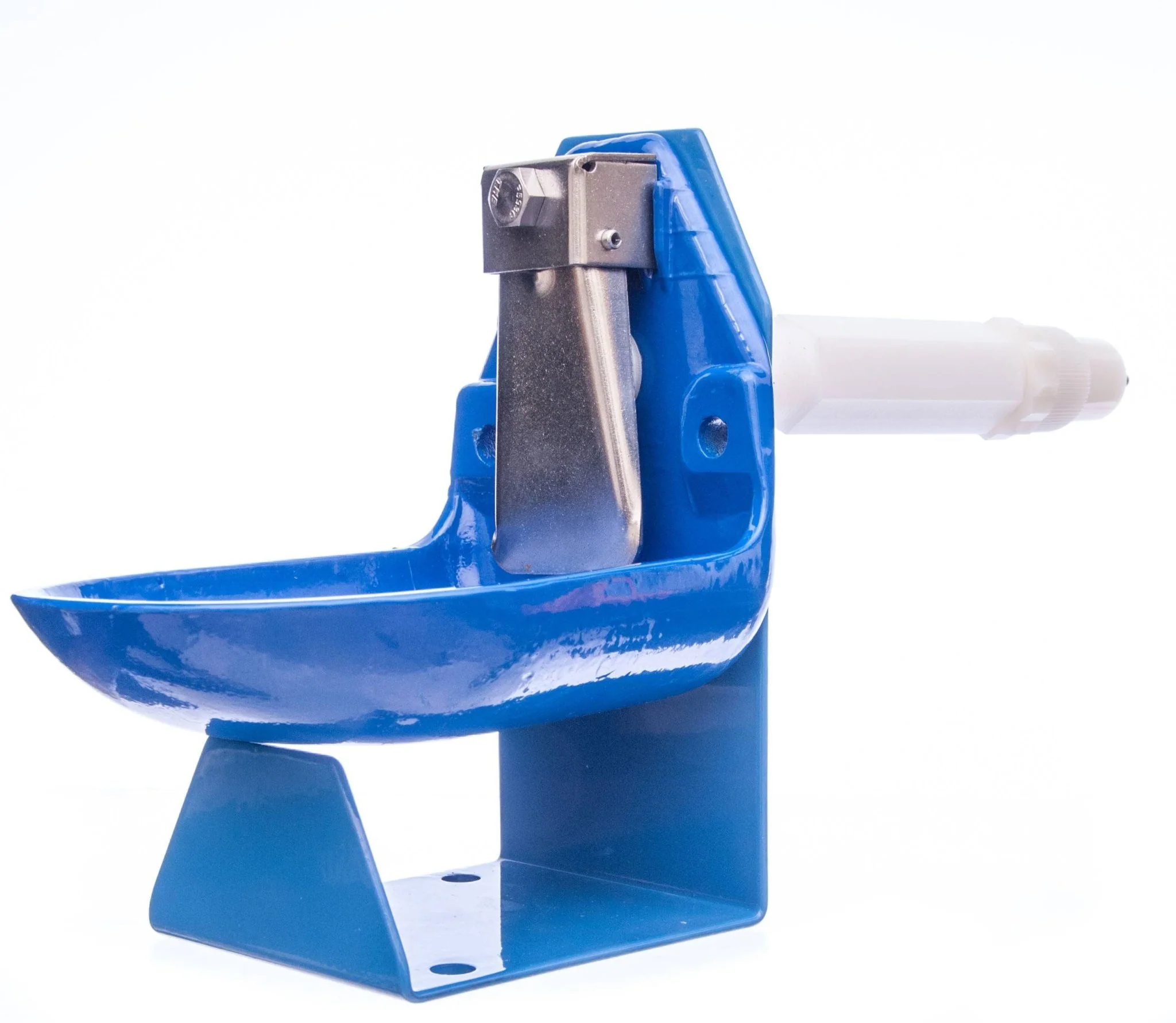 Gravity Flow Barrel Pig Waterer - Healthber