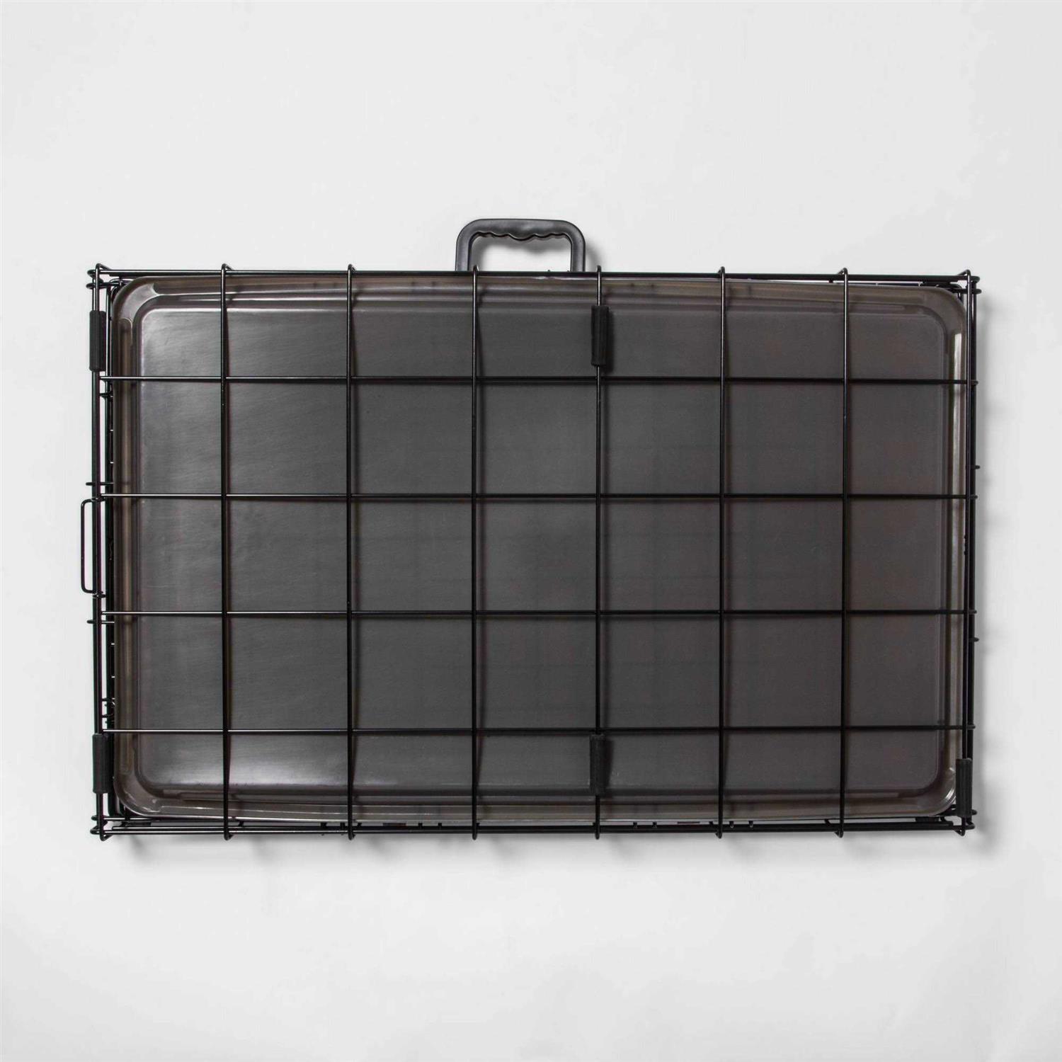 Boots & Barkley Wire Collapsible Dog Crate - Healthber