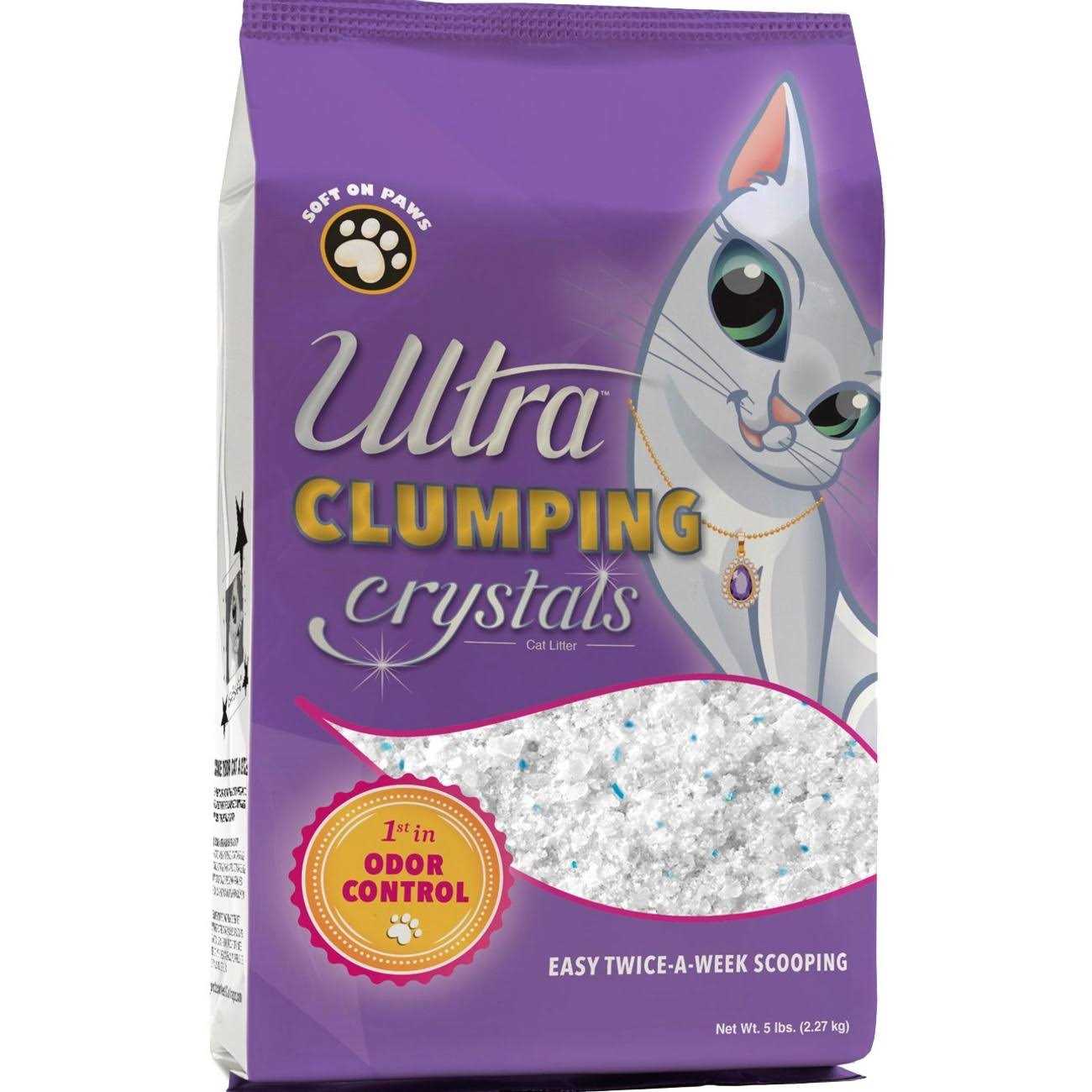 Ultra Pet Clumping Crystal Cat Litter - Healthber