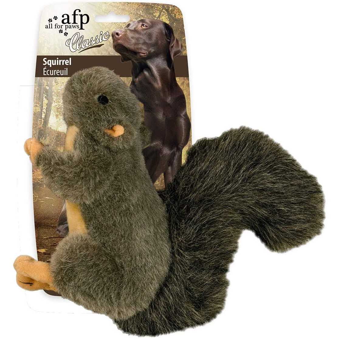 All for Paws Pet Squirrel Plush Toys - Healthber