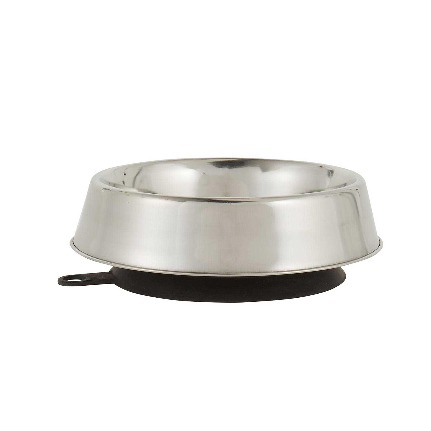 Top Paw Stainless Steel Suction Base Dog Bowl - Healthber