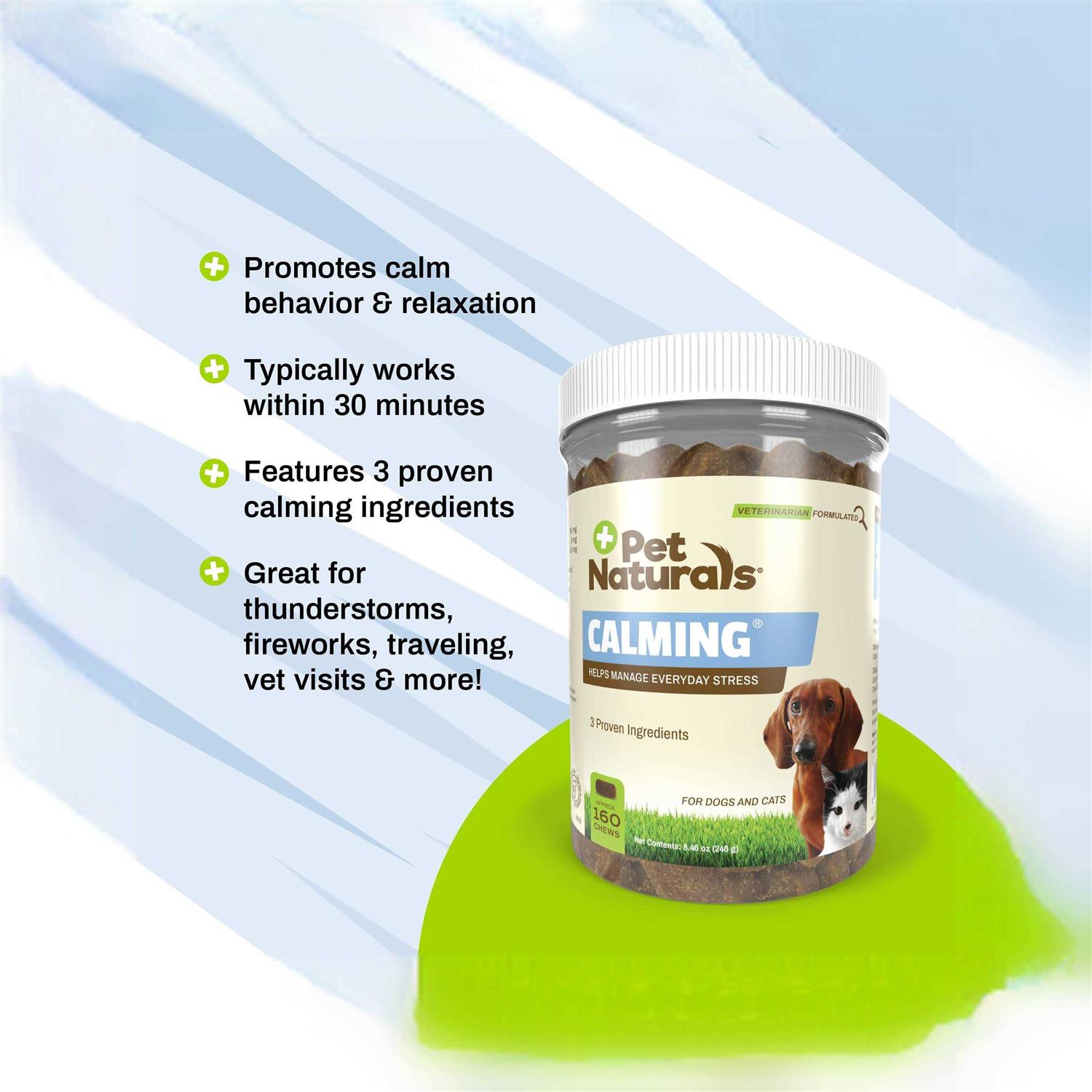 Pet Naturals Calming Behavioral Support Supplement for Dogs - Healthber