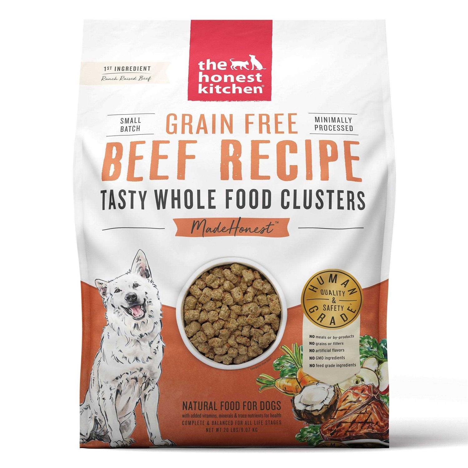 The Honest Kitchen Grain Free Whole Food Clusters Dog Food - Healthber
