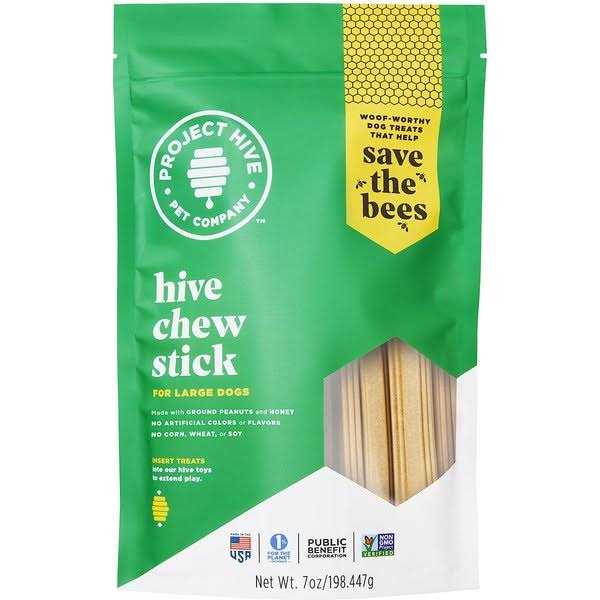Project Hive Pet Company Chew Sticks Treats - Healthber