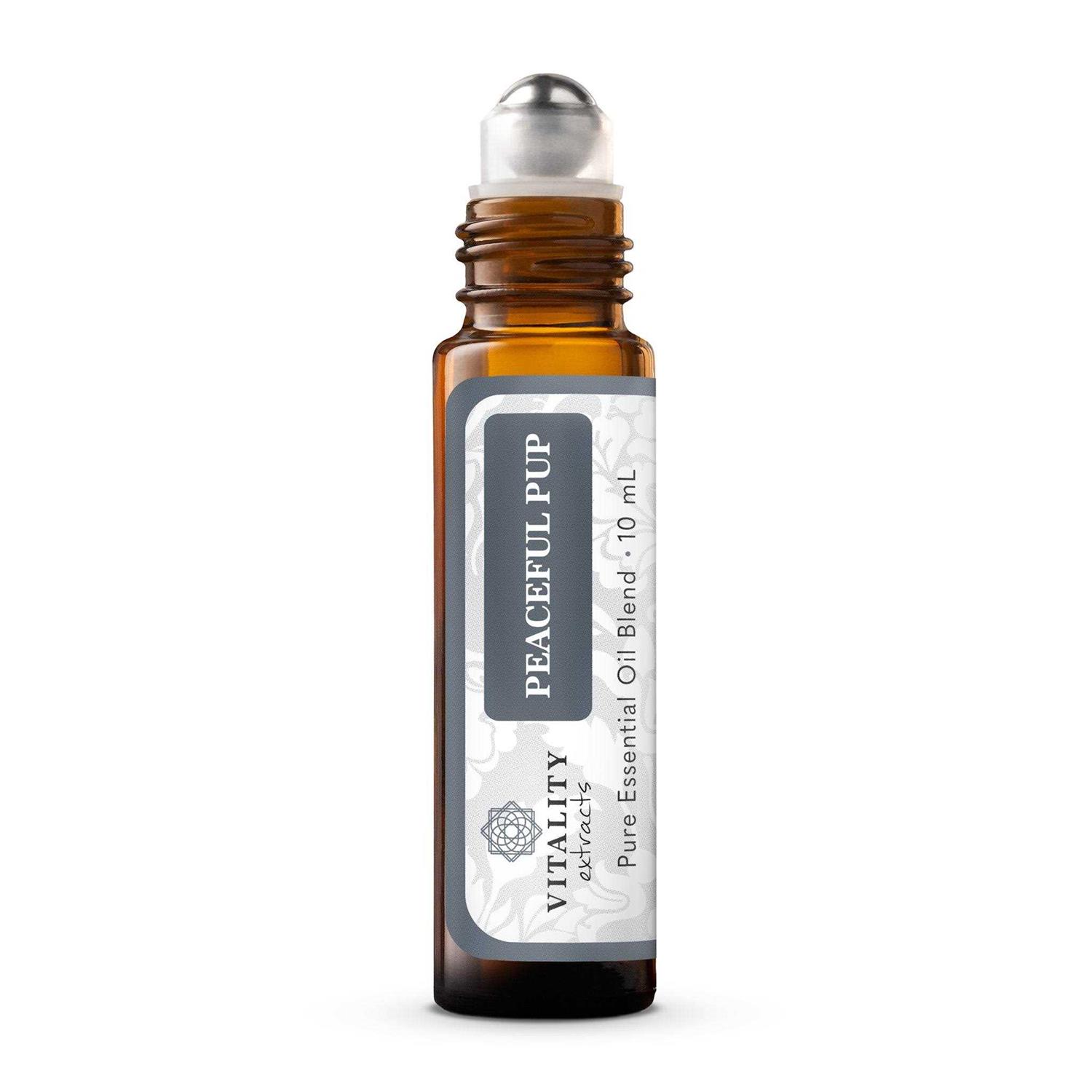 Vitality Extracts Peaceful Pup Dog Anxiety & Stress Relief Roll-on - Healthber