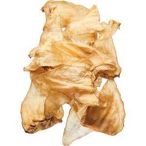 Bones & Chews Water Buffalo Ear Chews Dog Treats - Healthber