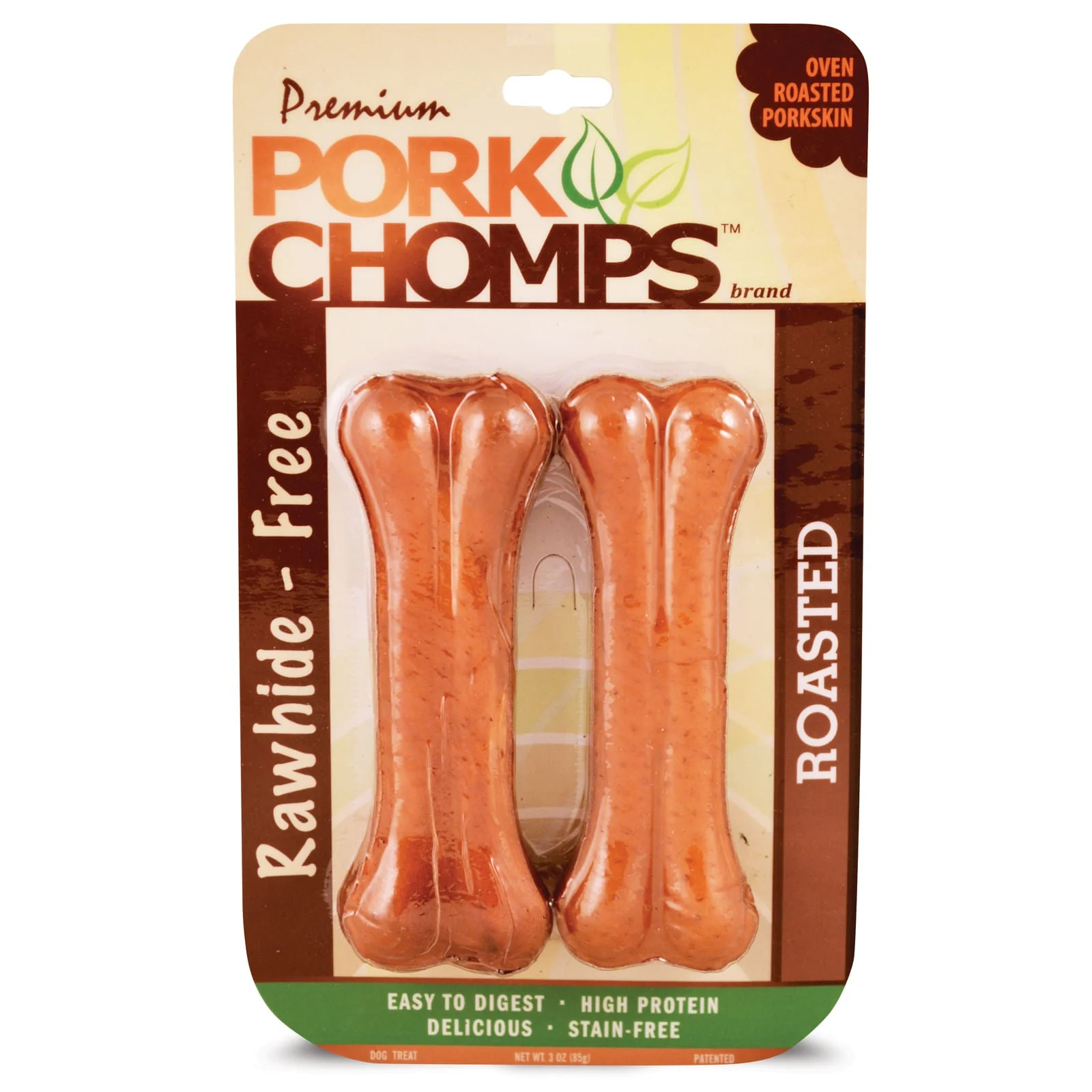 Pork Chomps Pressed Roasted Bones - Healthber