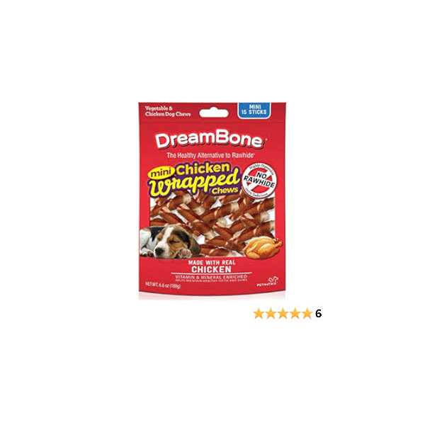 DreamBone Dog Chews Chicken Wrapped Sticks - Healthber